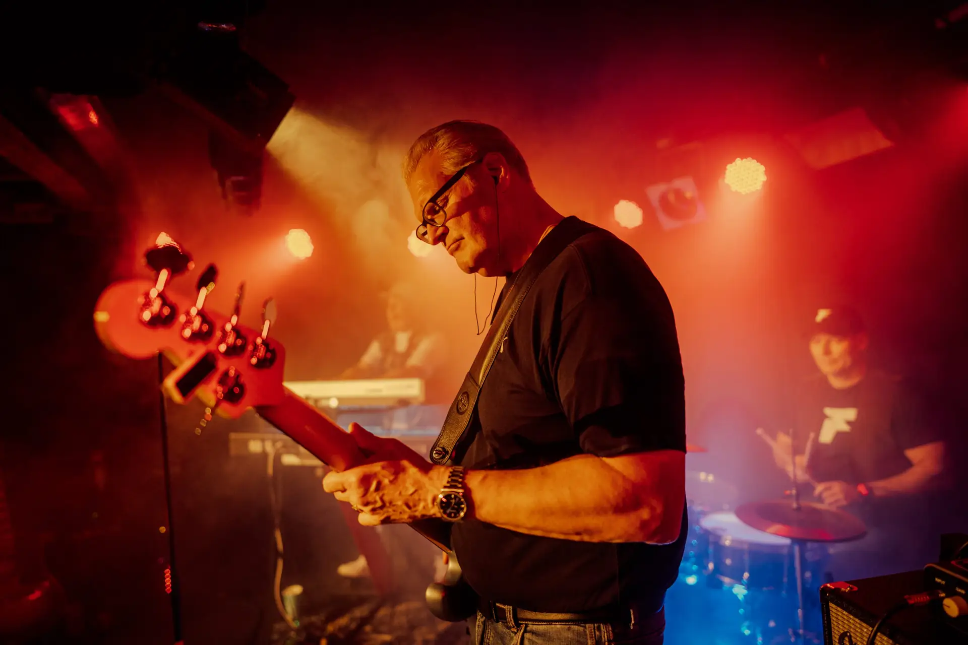 Bradley auf der Bühne