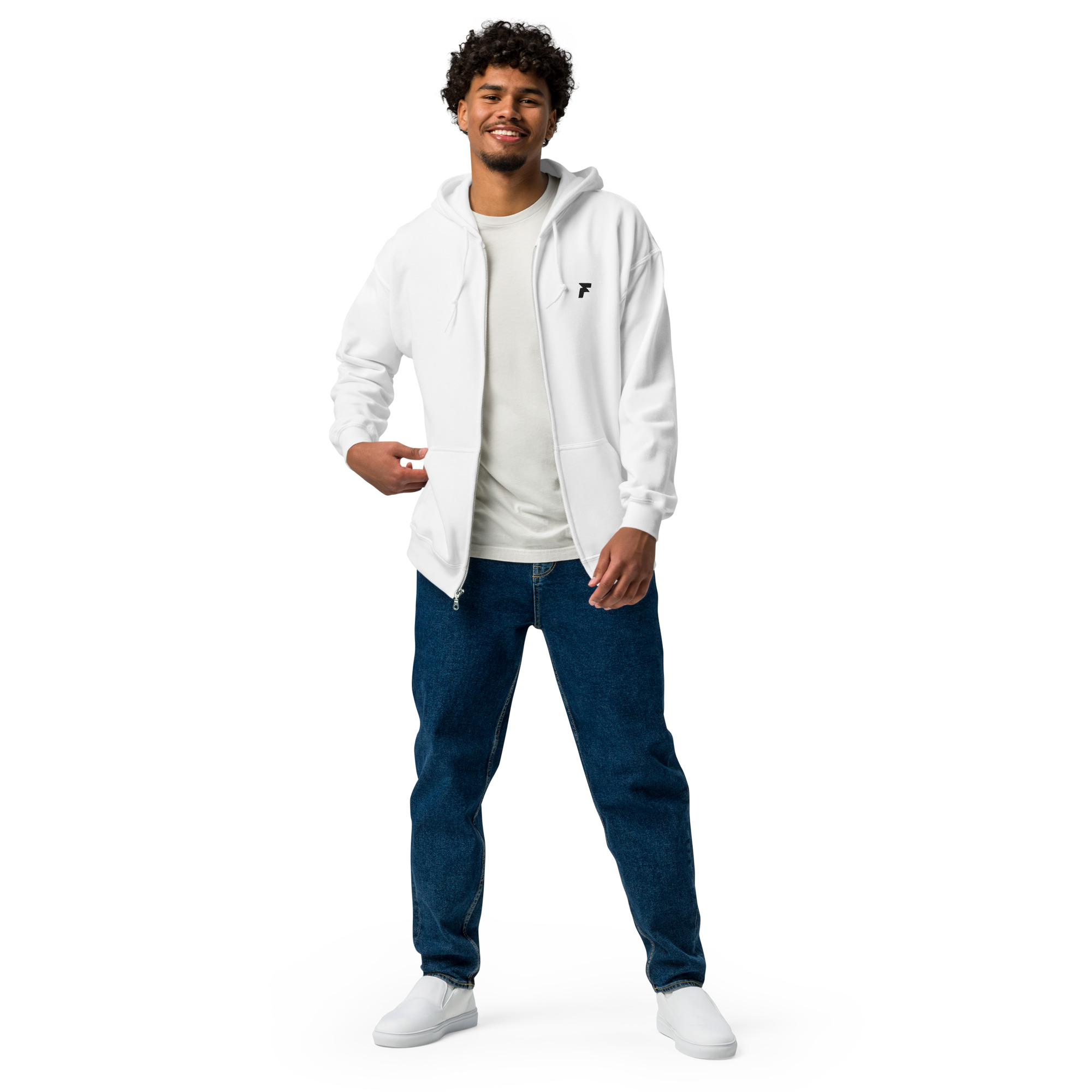 Flashborn Unisex Zip Hoodie – Bild 3