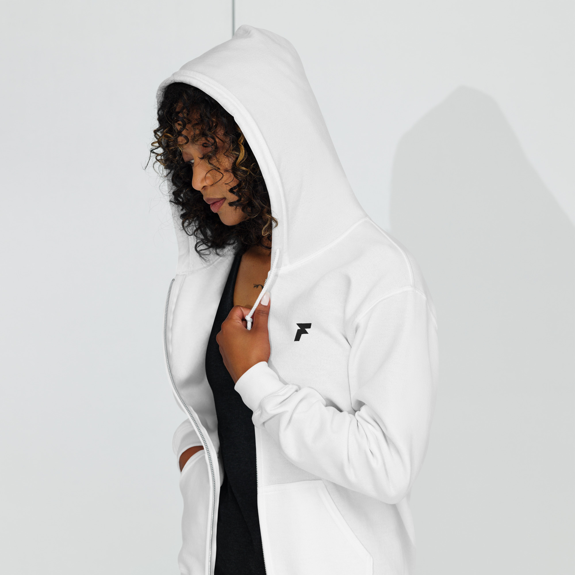 Flashborn Unisex Zip Hoodie – Bild 6