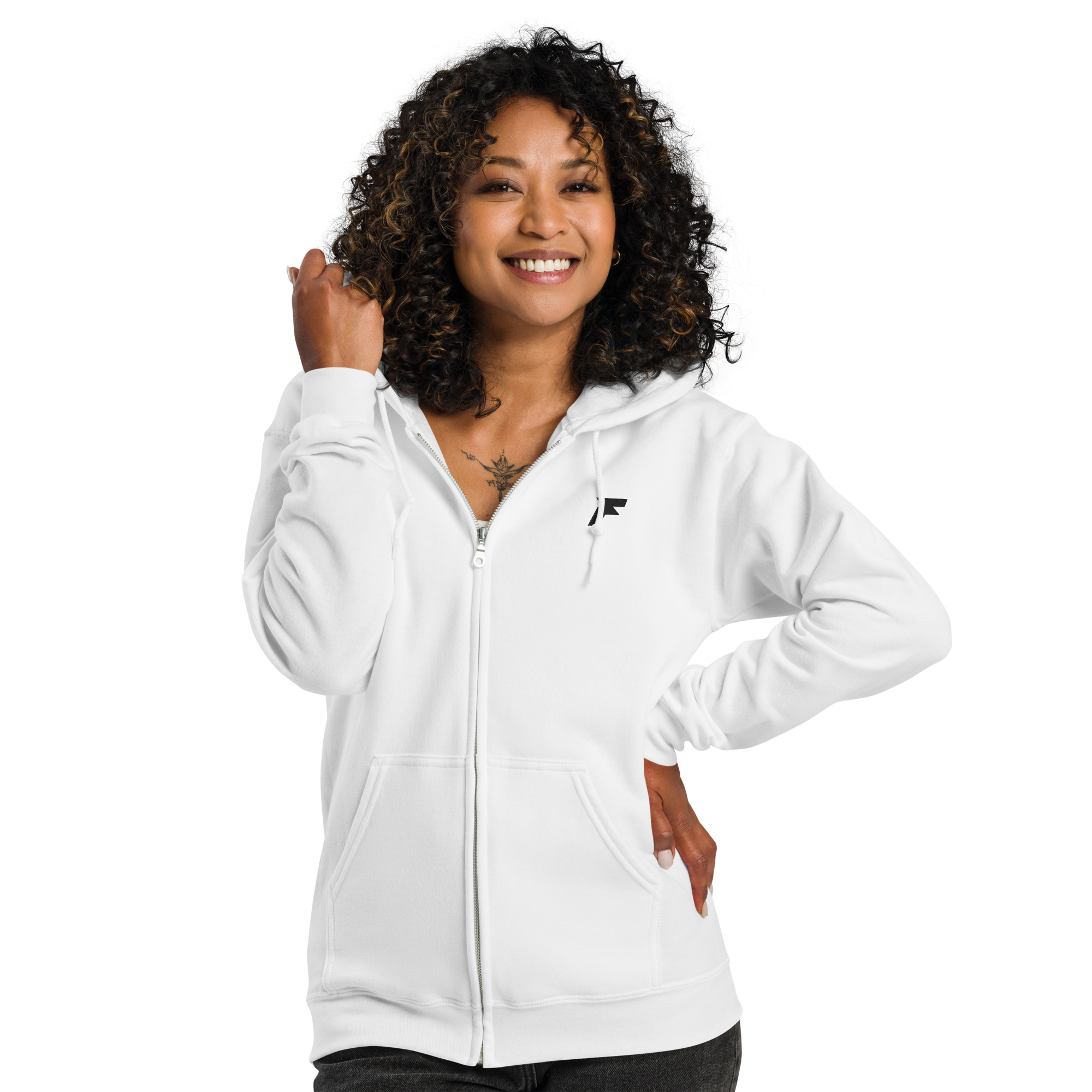Flashborn Unisex Zip Hoodie
