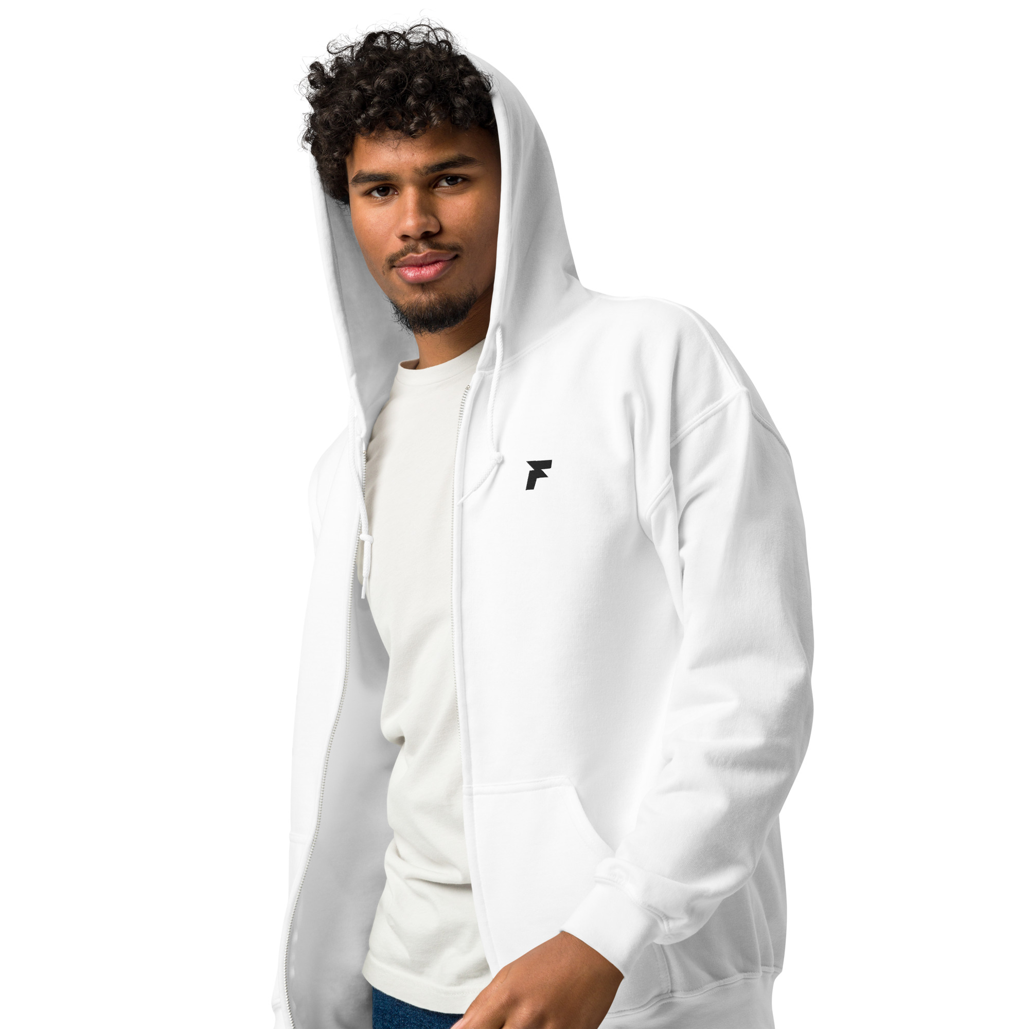 Flashborn Unisex Zip Hoodie – Bild 4